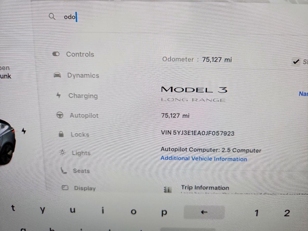 2018 TESLA MODEL 3