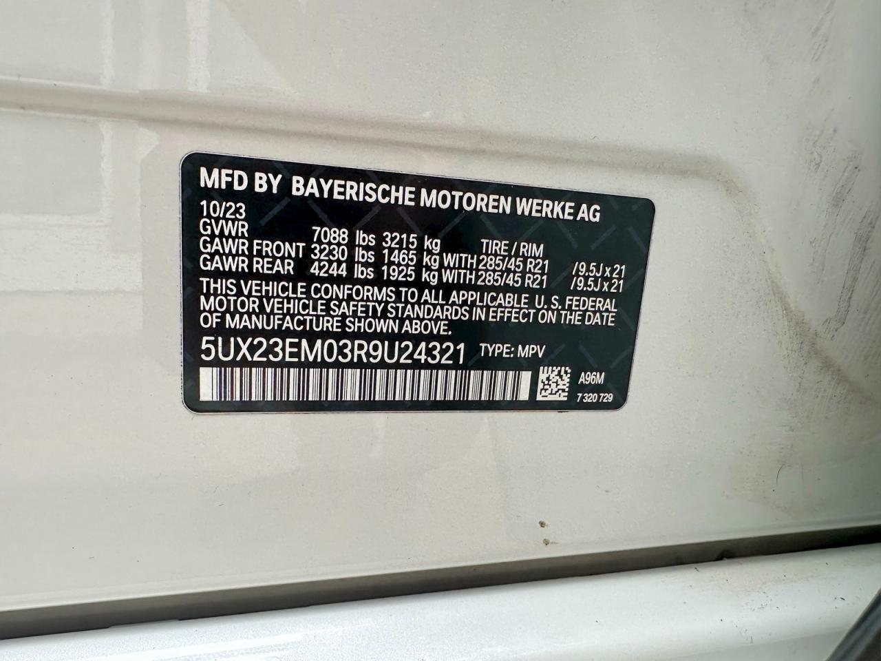 2024 BMW X7