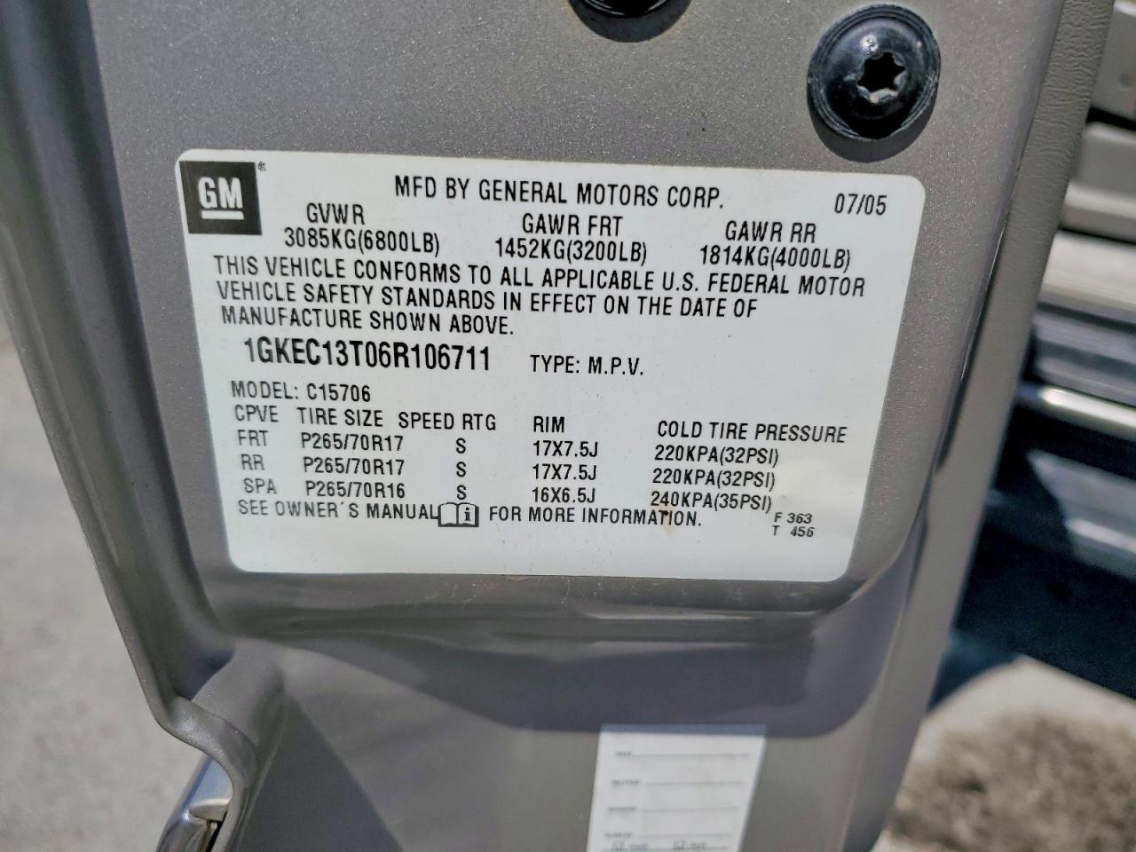 2006 GMC Yukon