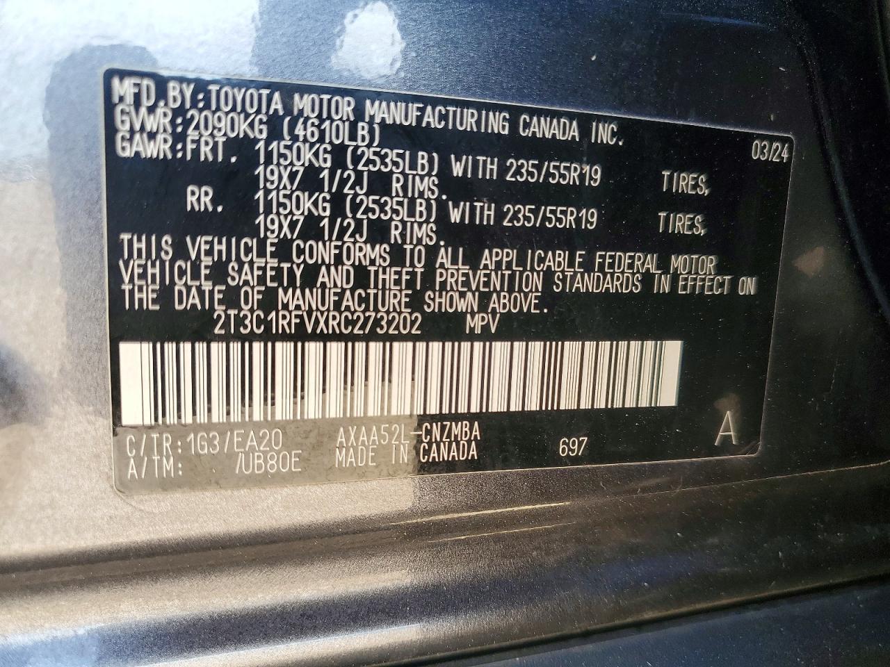2024 TOYOTA RAV4