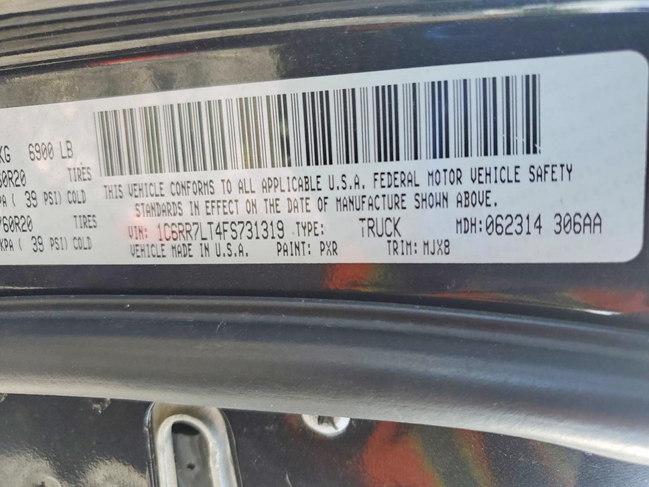 2015 RAM 1500