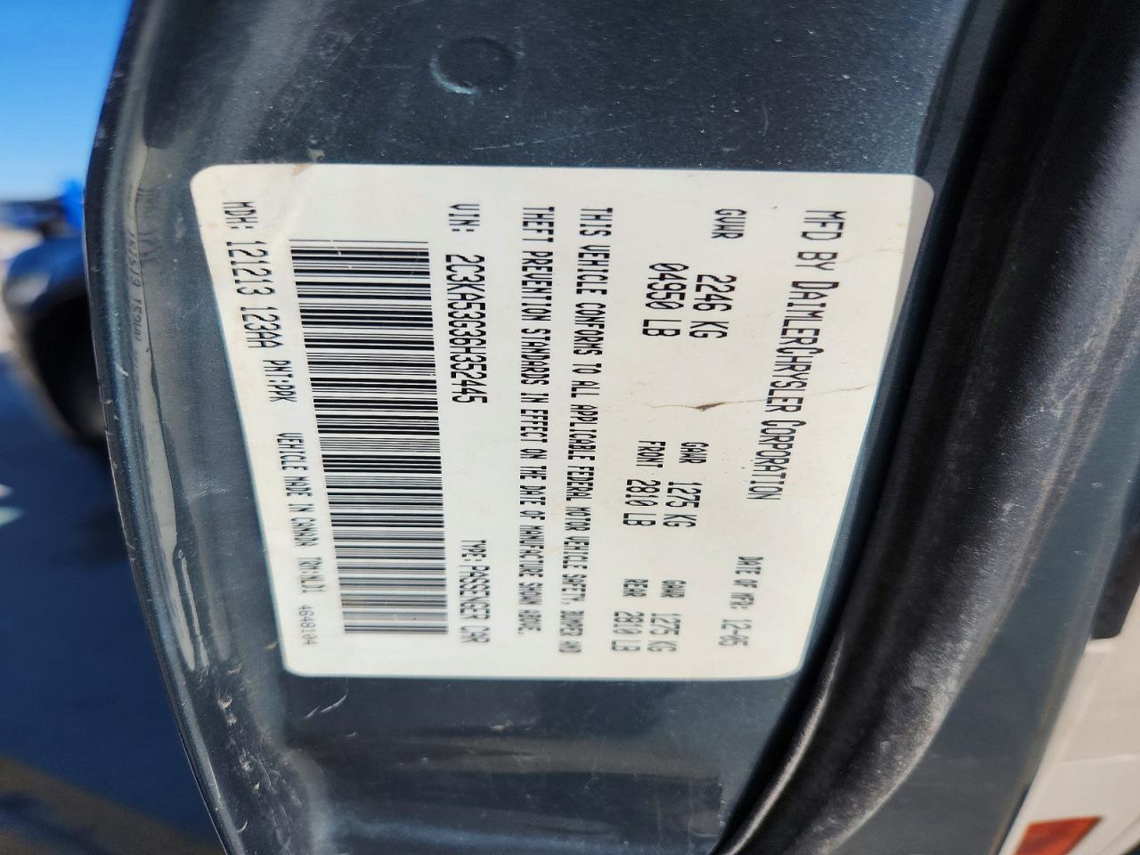 2006 CHRYSLER 300