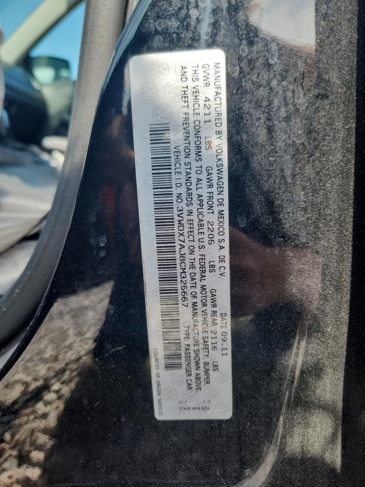 2012 VOLKSWAGEN JETTA
