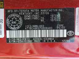2007 TOYOTA CAMRY