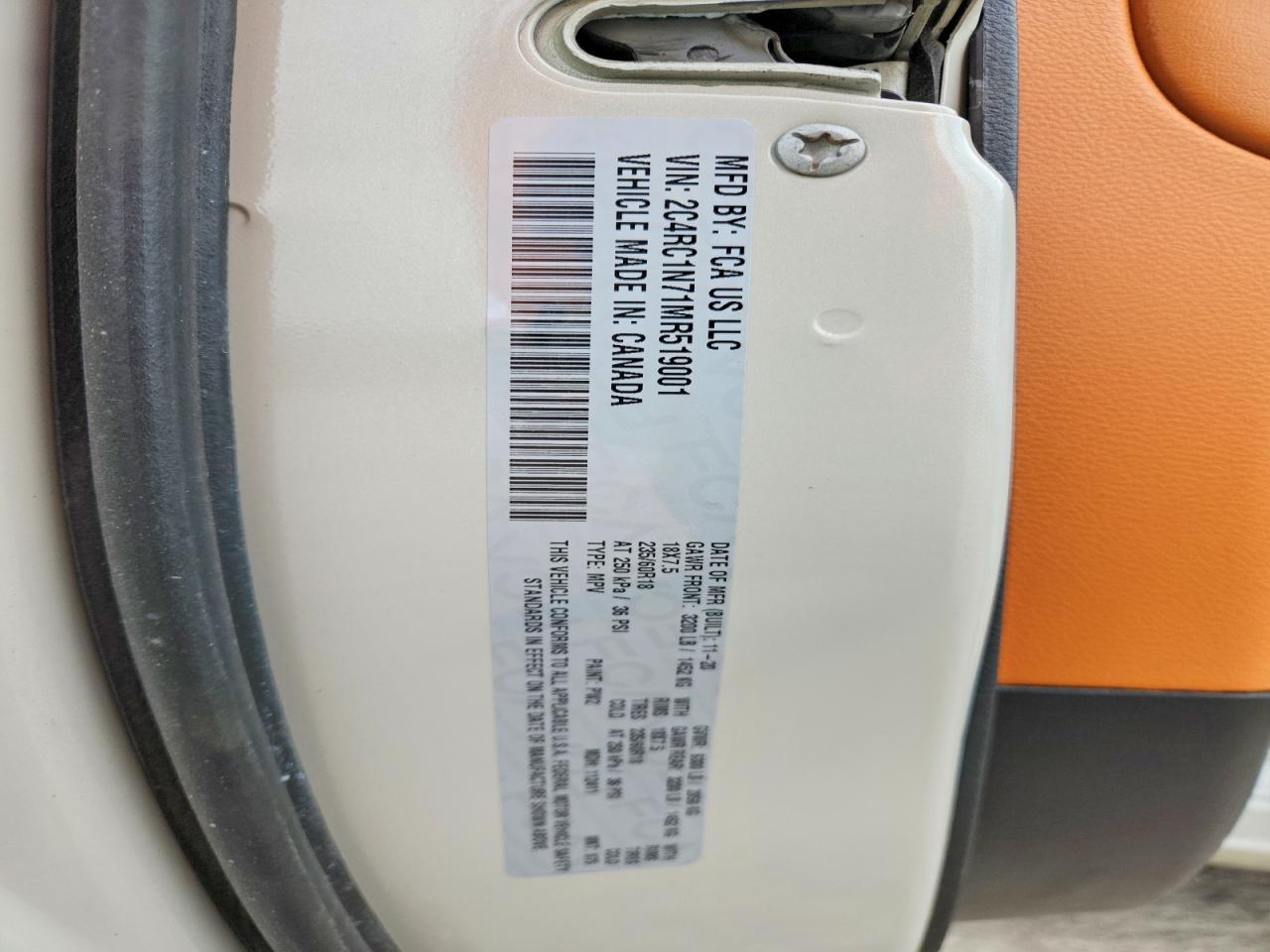 2021 CHRYSLER Pacifica