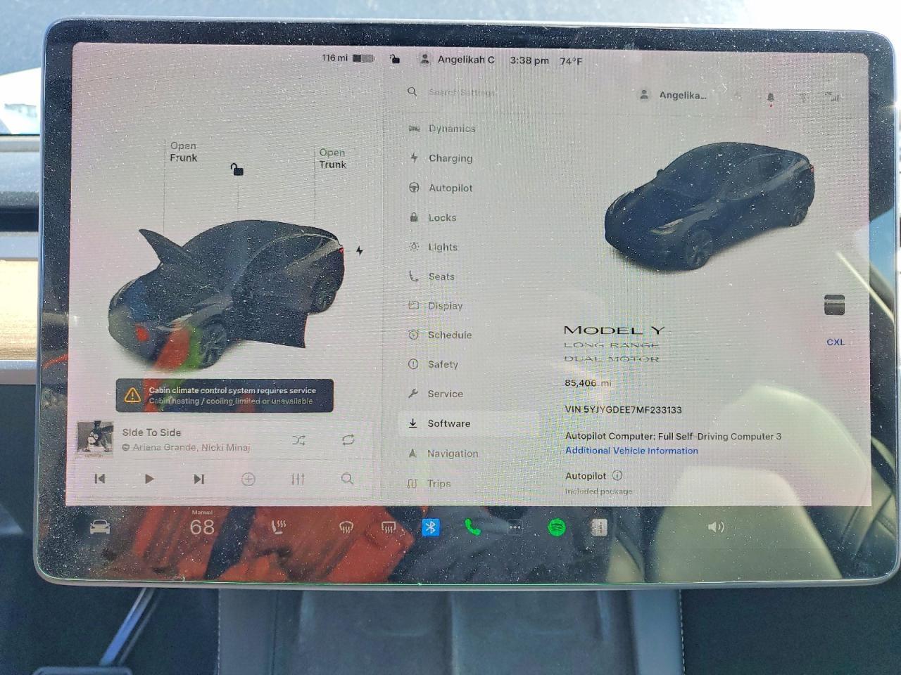 2021 TESLA MODEL Y