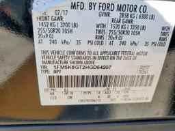 2017 FORD Explorer Sport Trac