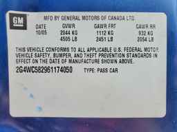 2006 BUICK LACROSSE