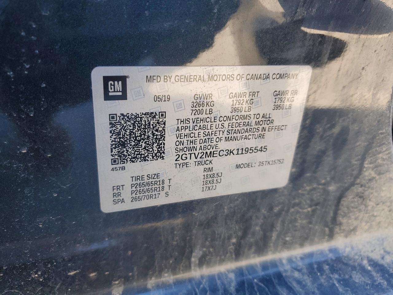 2019 GMC Sierra
