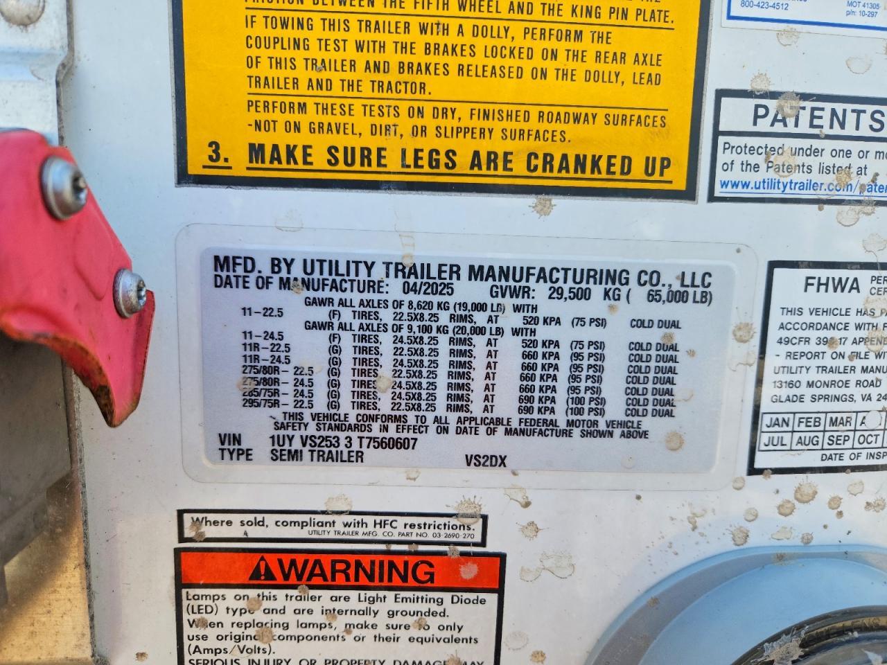 2026 UTILITY TRAILER Vs2dx
