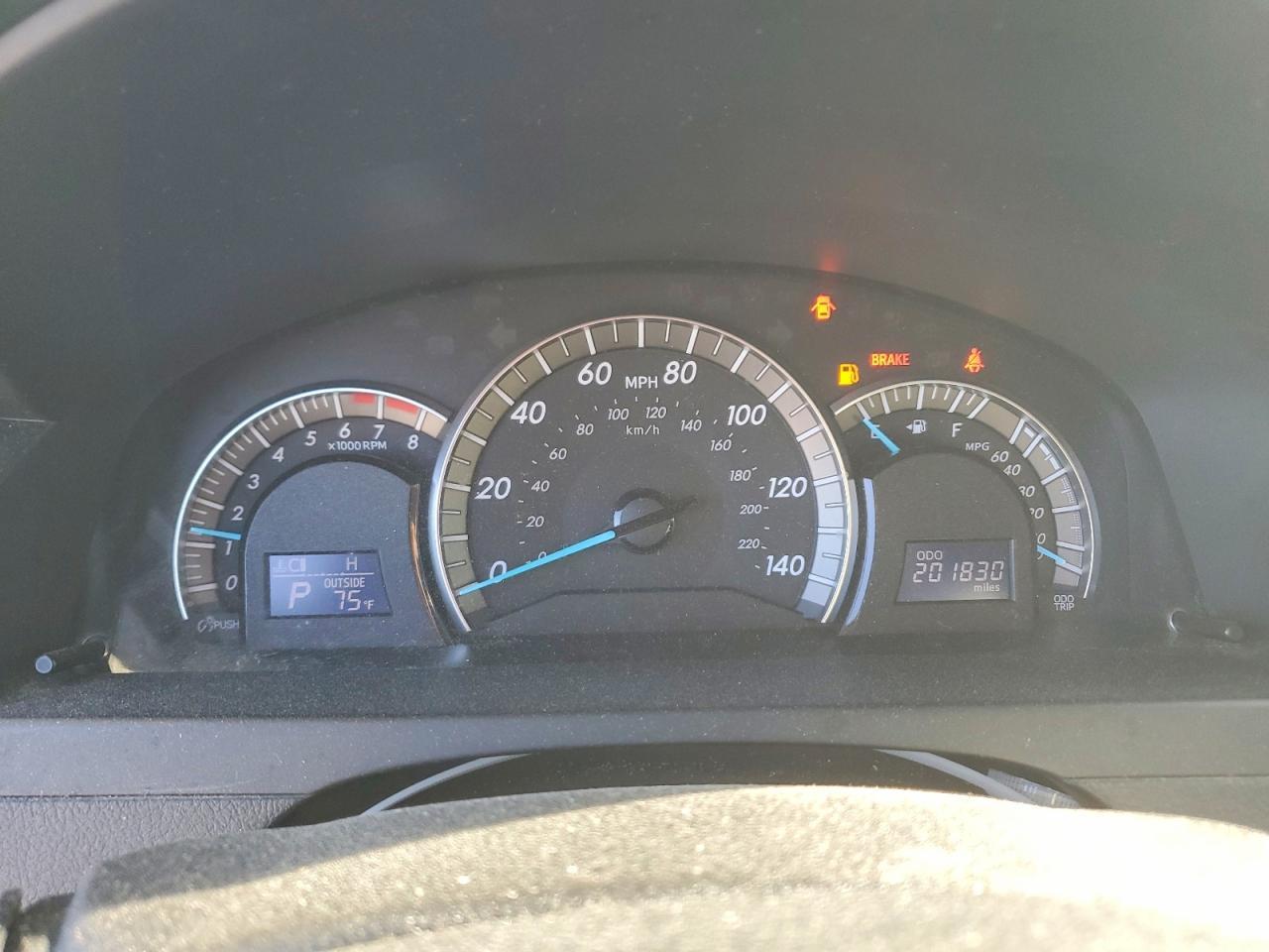2013 TOYOTA CAMRY