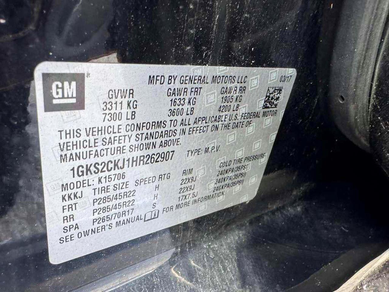 2017 GMC Yukon