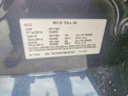 2022 TESLA MODEL Y