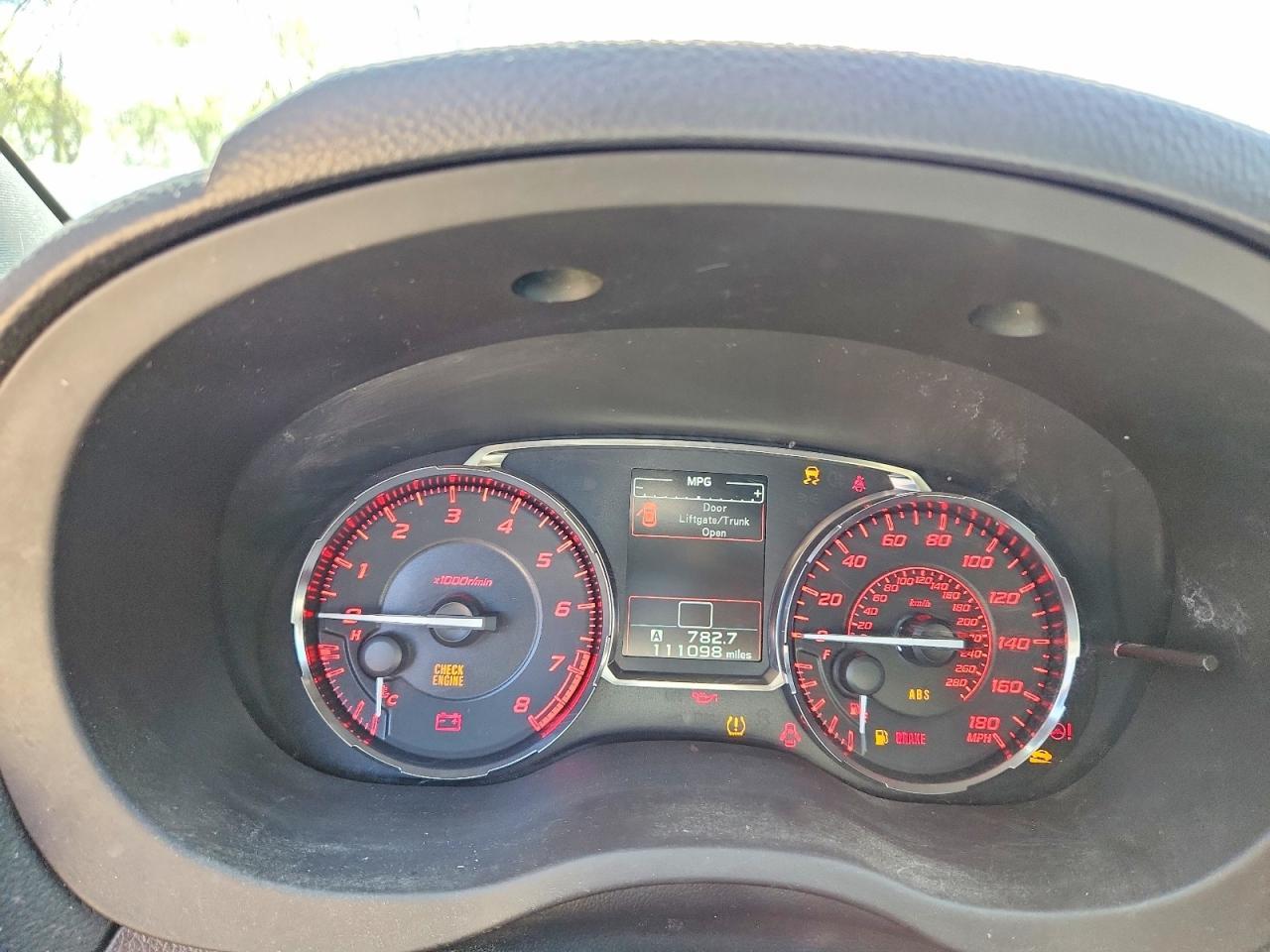 2016 SUBARU WRX