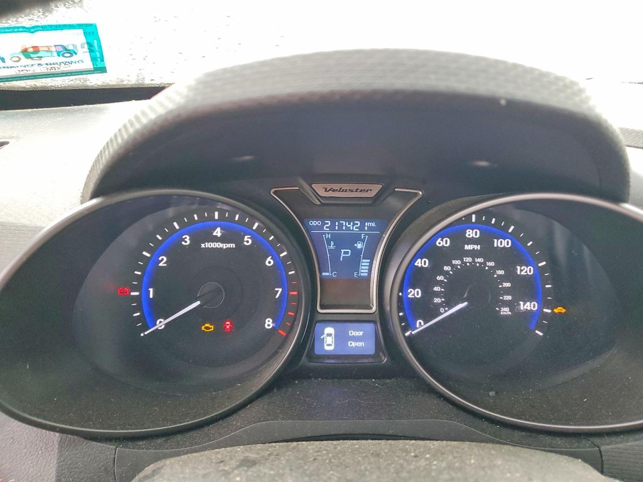2015 HYUNDAI VELOSTER