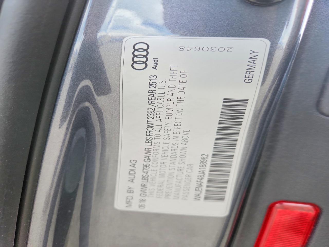 2018 AUDI A4