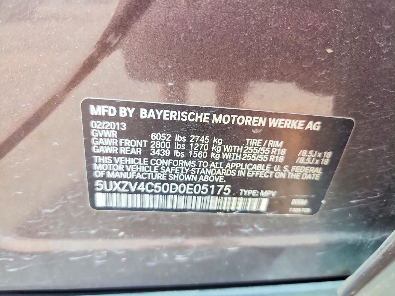 2013 BMW X5