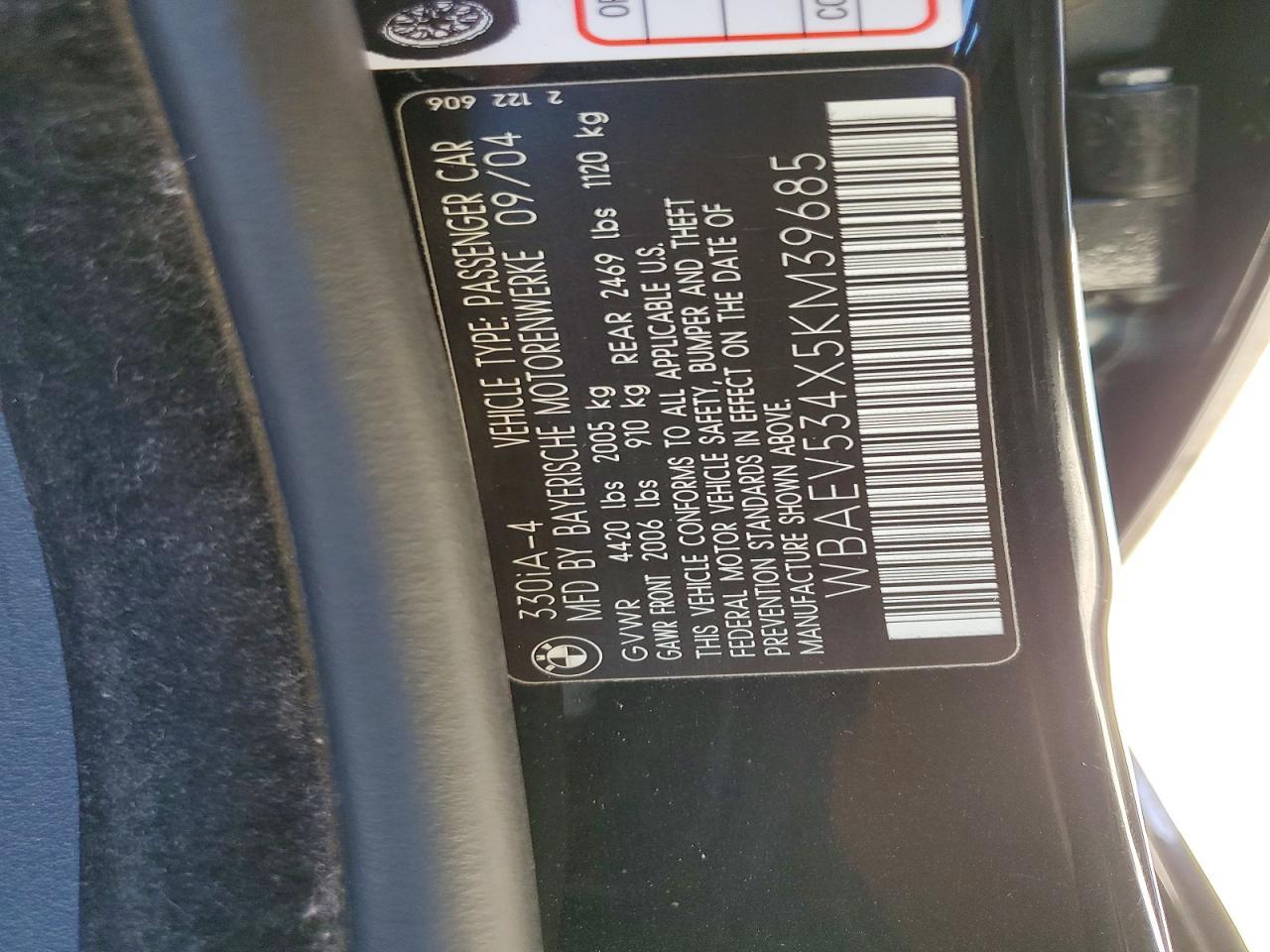 2005 BMW 3 SERIES
