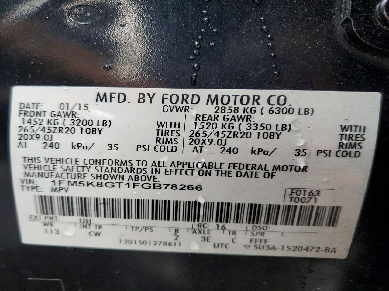 2015 FORD Explorer Sport Trac