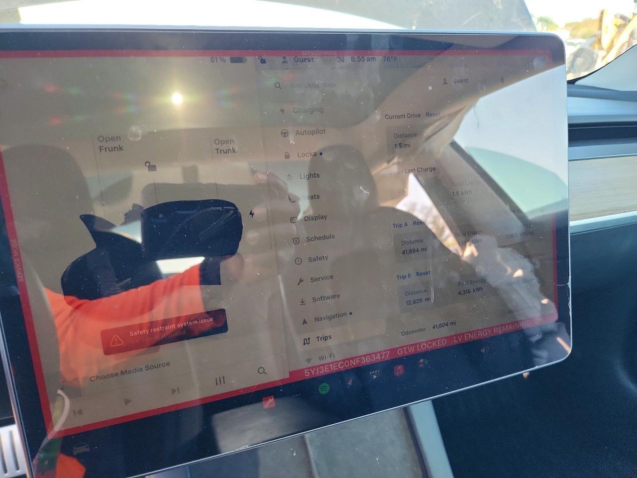 2022 TESLA MODEL 3