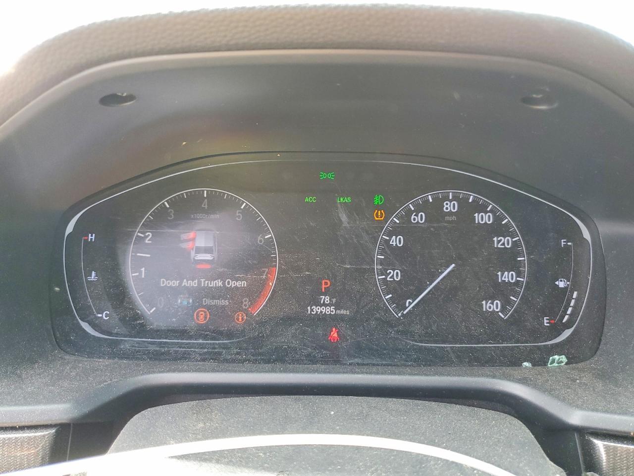 2018 HONDA ACCORD