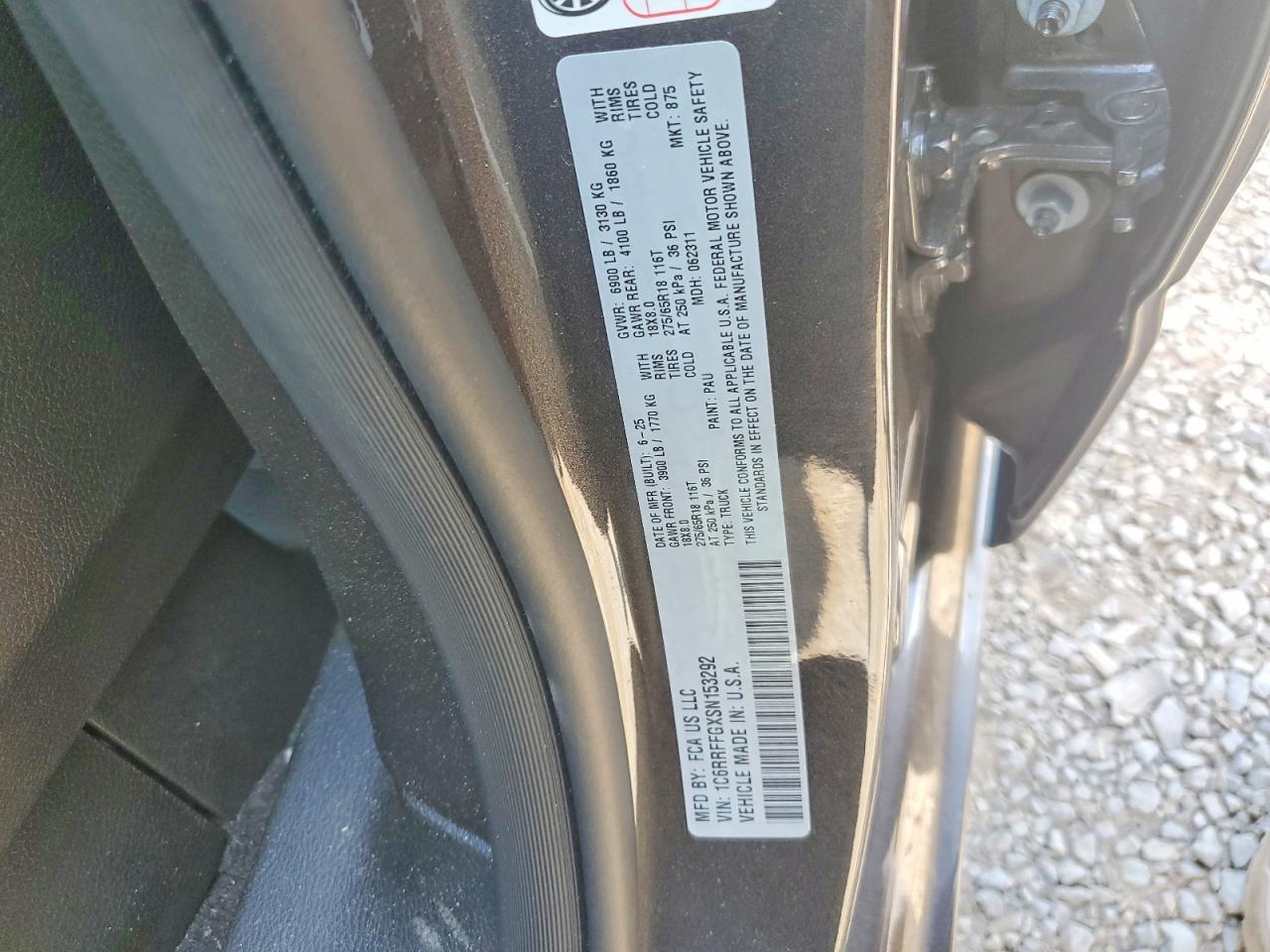 2025 RAM 1500