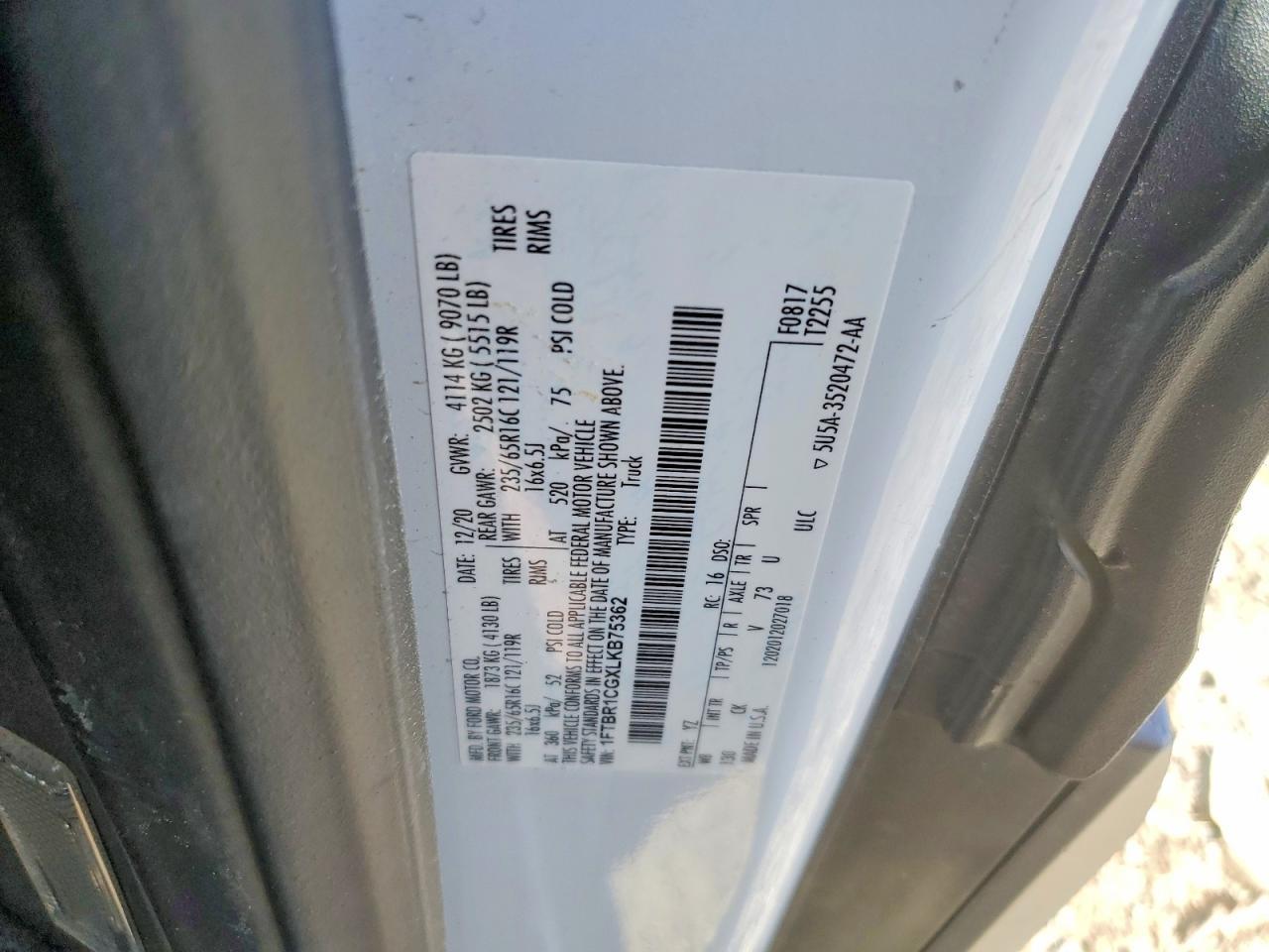 2020 FORD Transit