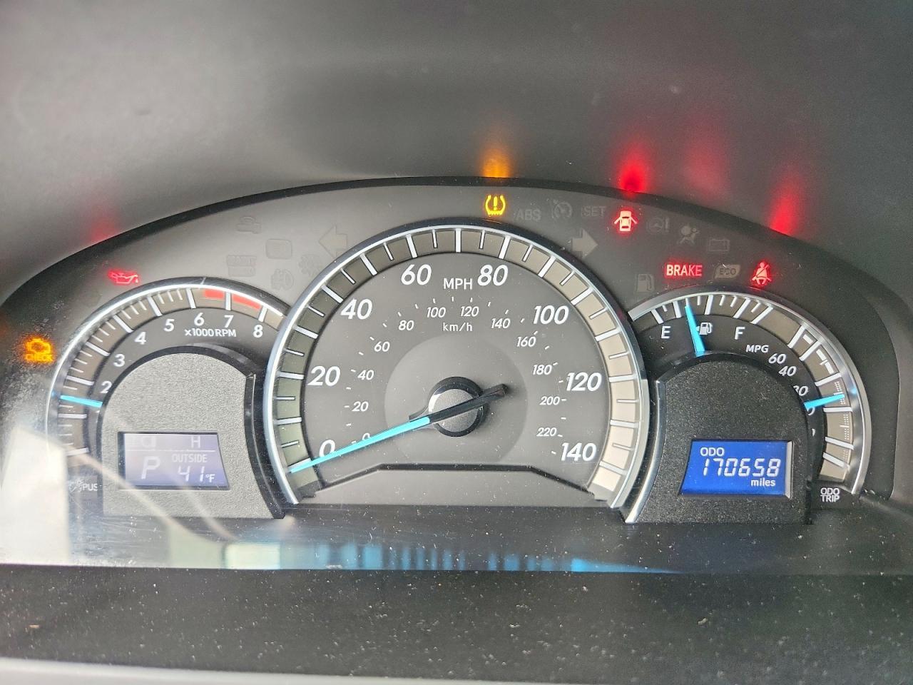 2012 TOYOTA CAMRY