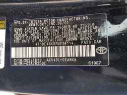 2007 TOYOTA CAMRY