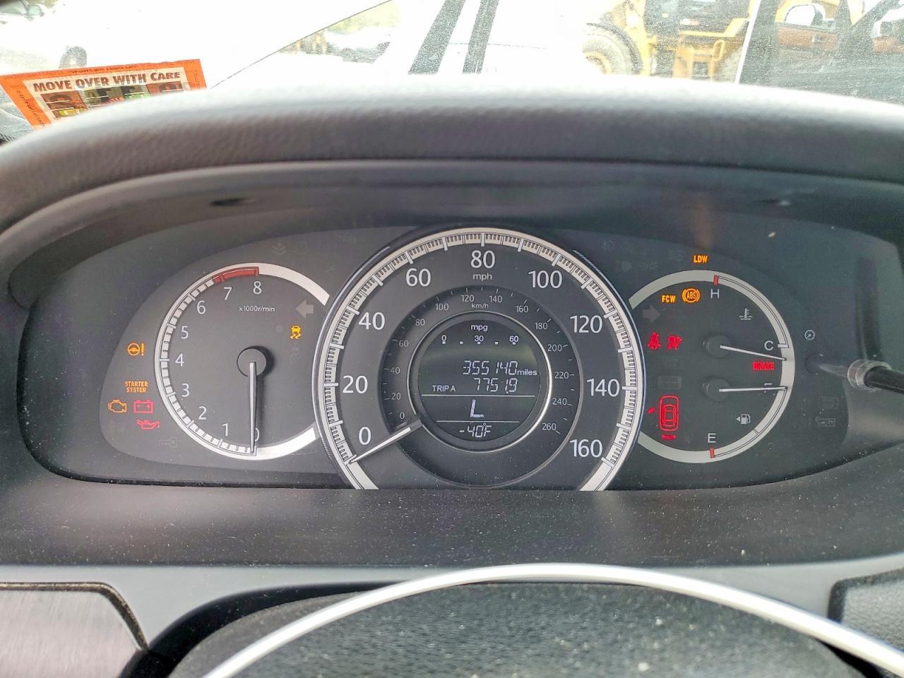 2014 HONDA ACCORD
