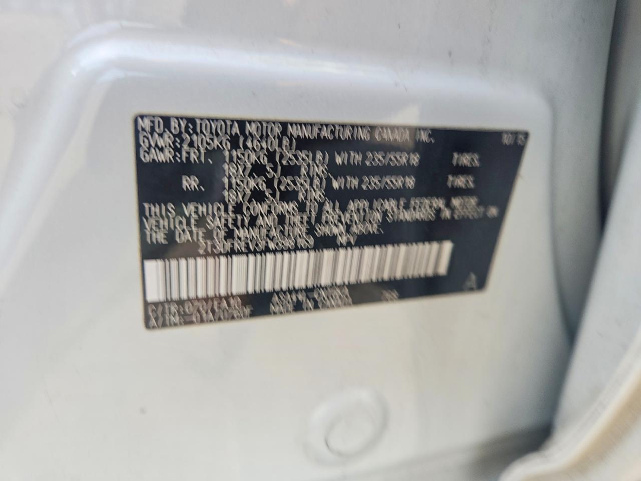 2015 TOYOTA RAV4