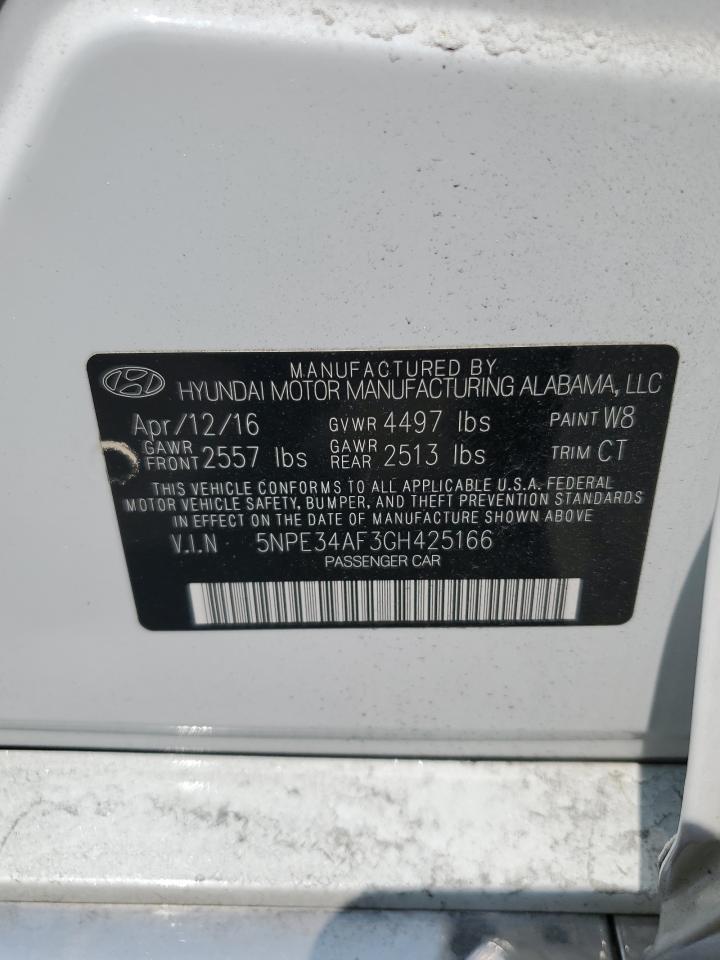 2016 HYUNDAI SONATA