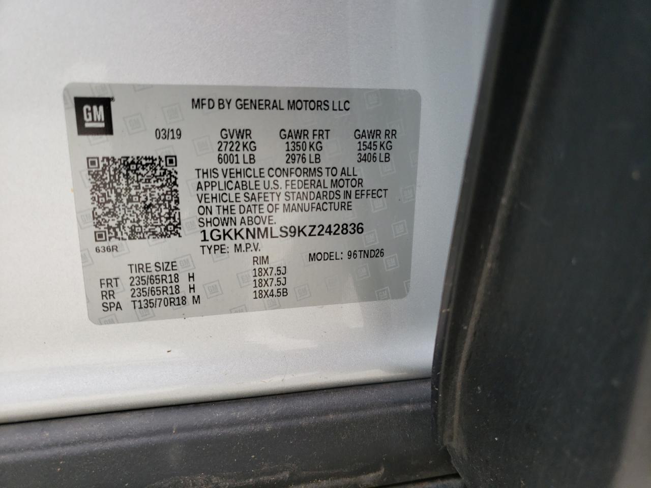 2019 GMC ACADIA