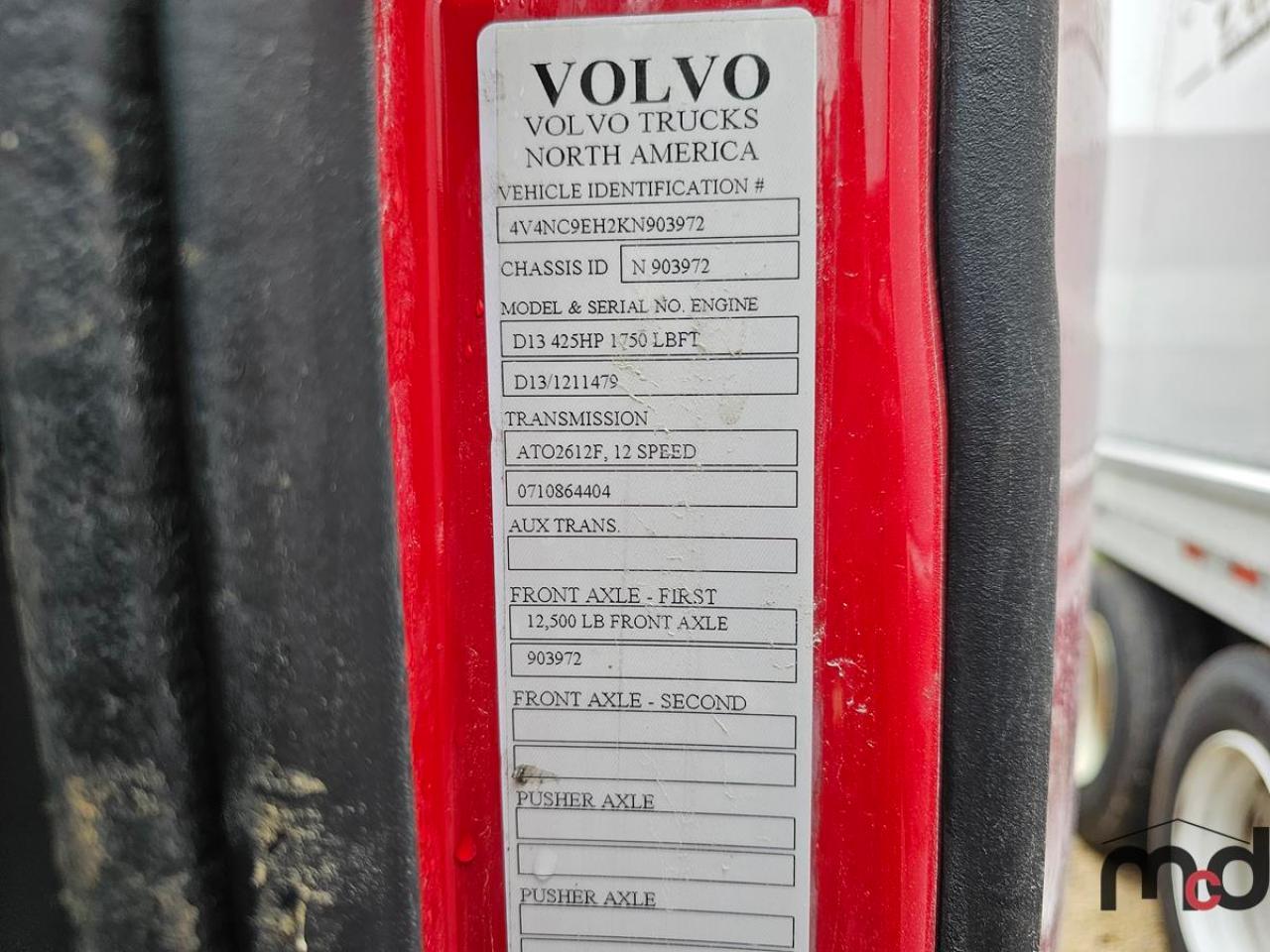 2019 VOLVO Vn