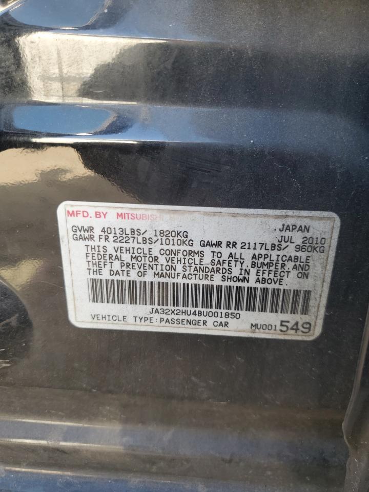 2011 MITSUBISHI LANCER