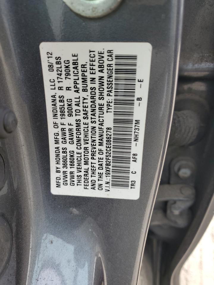 2012 HONDA CIVIC