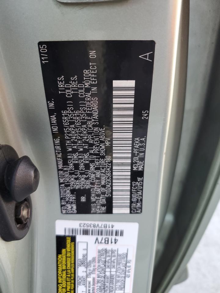 2006 TOYOTA SIENNA