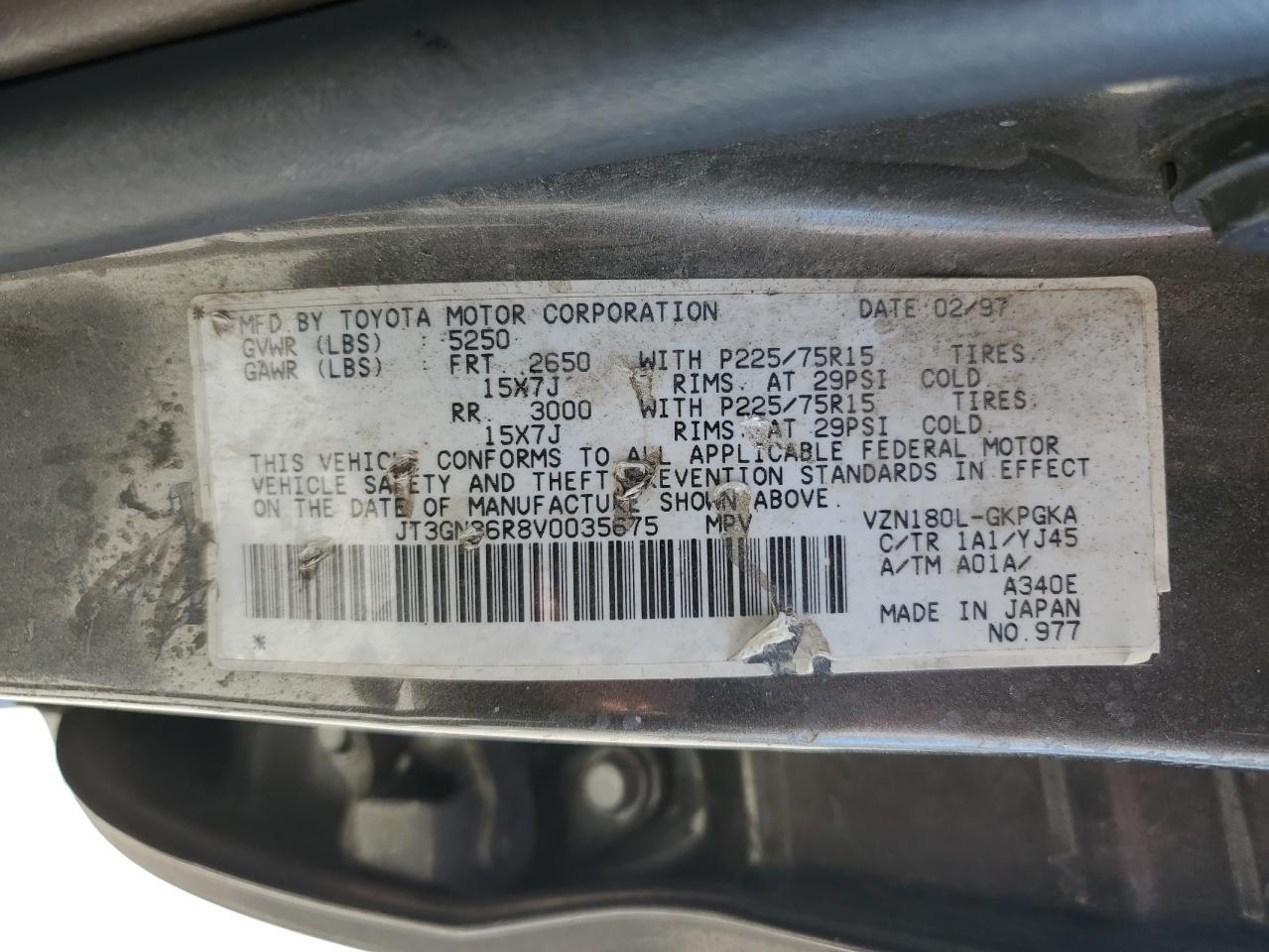 1997 TOYOTA 4Runner