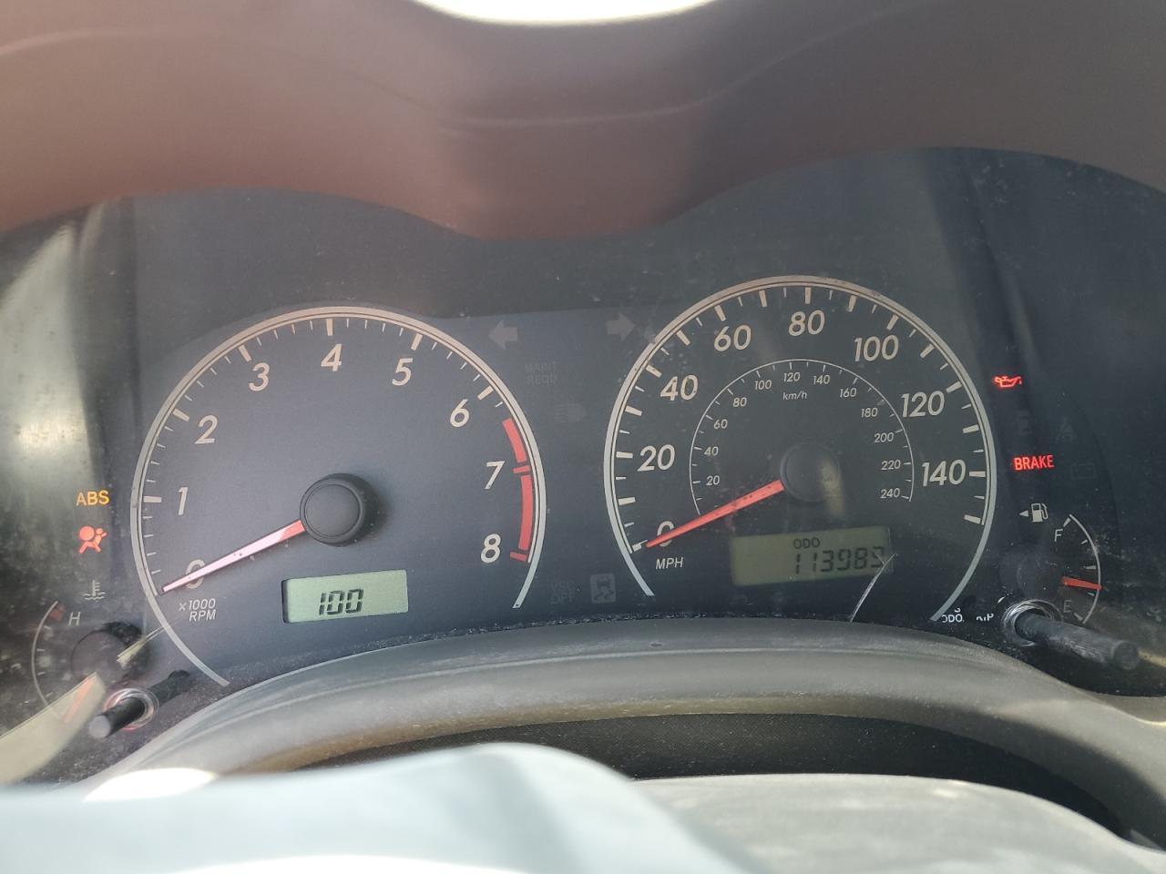 2009 TOYOTA COROLLA