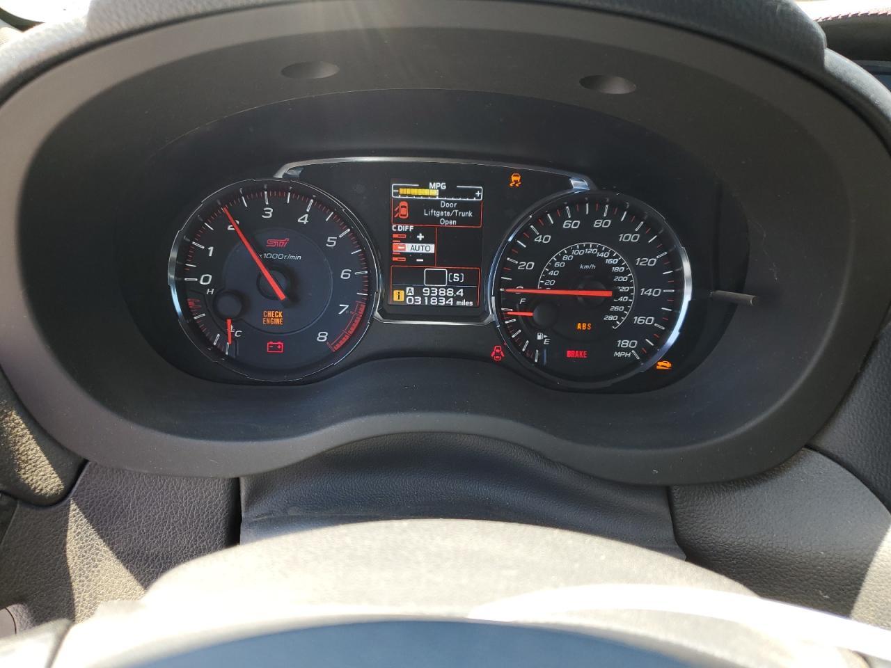 2019 SUBARU WRX