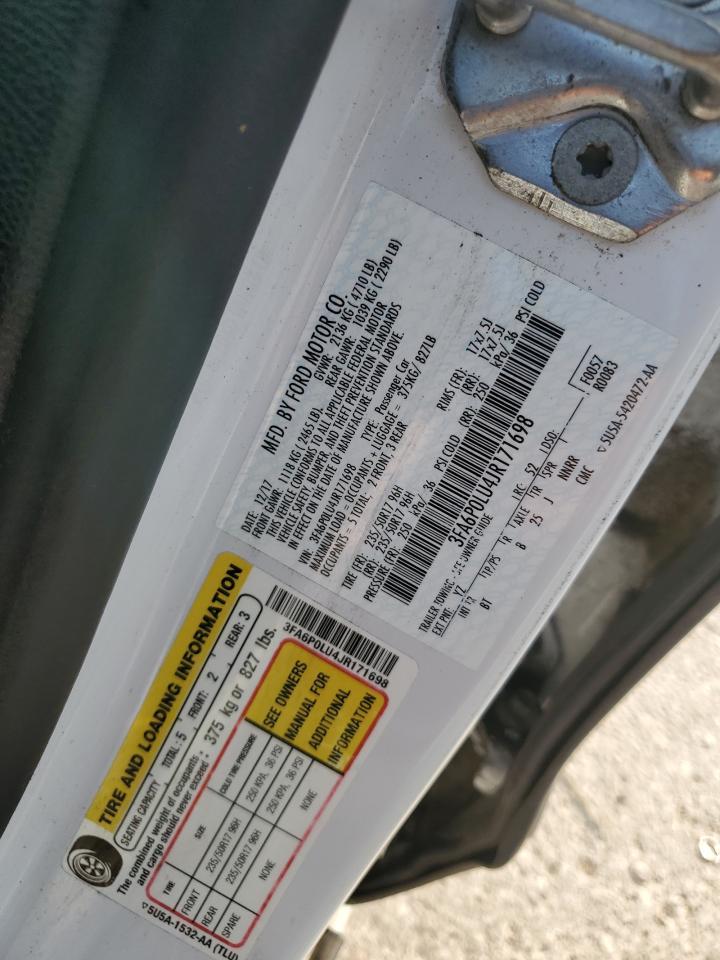 2018 FORD FUSION