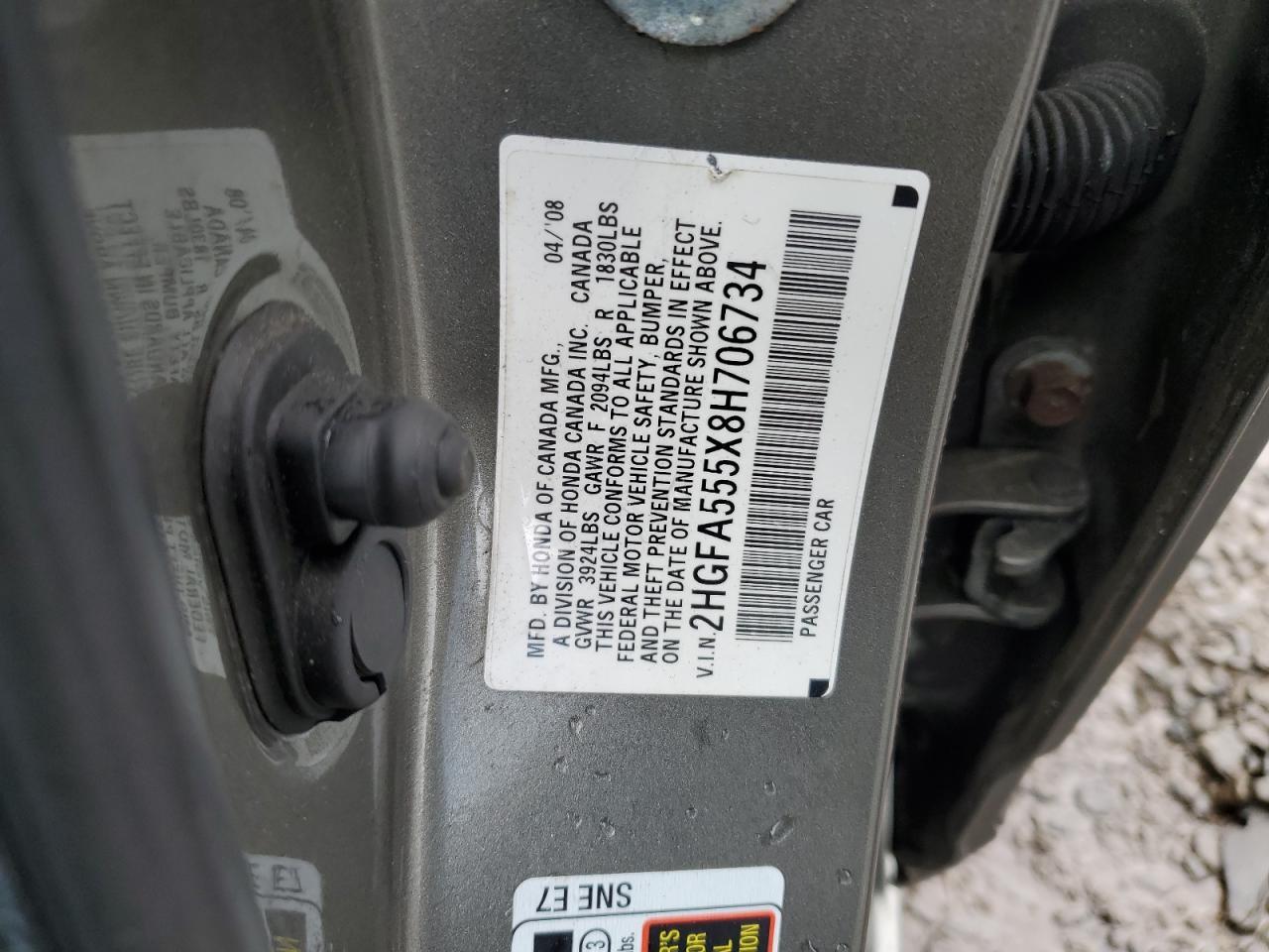 2008 HONDA CIVIC