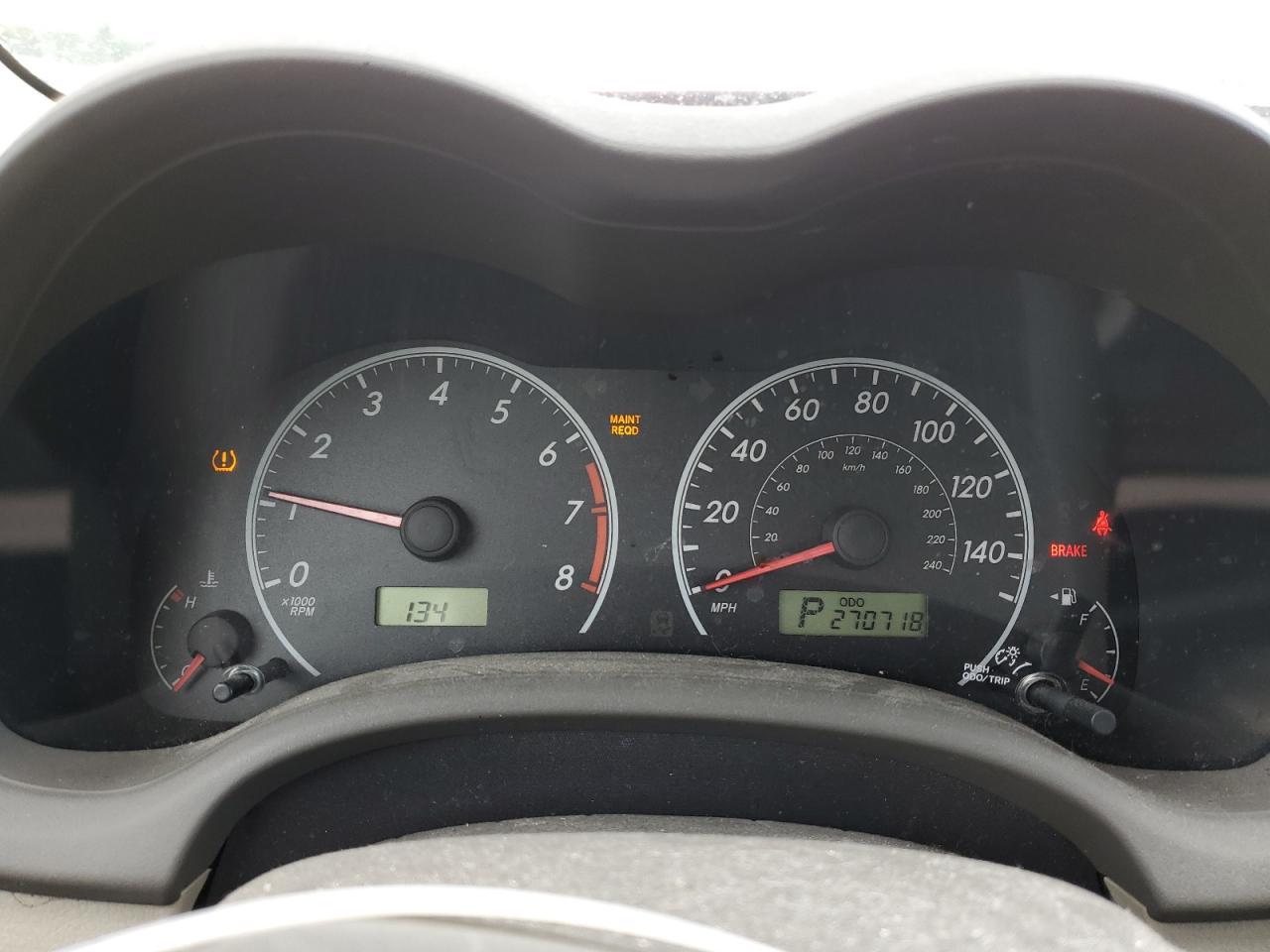 2009 TOYOTA COROLLA
