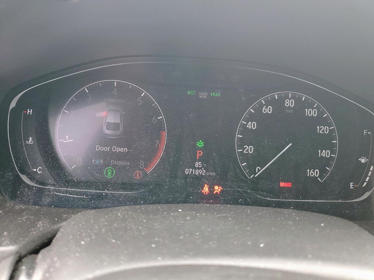 2018 HONDA ACCORD