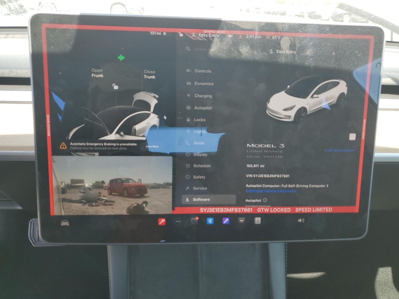 2021 TESLA MODEL 3