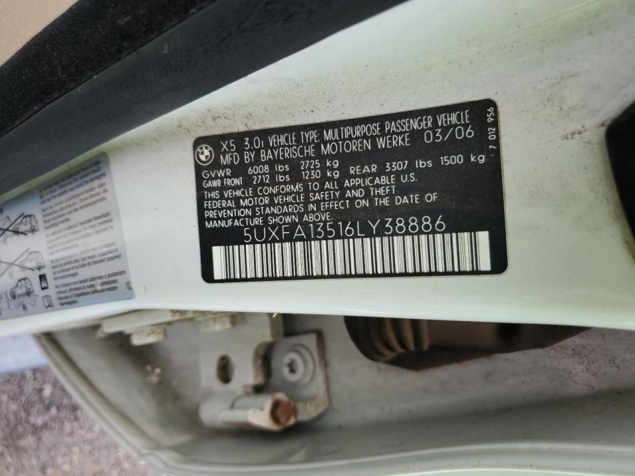 2006 BMW X5