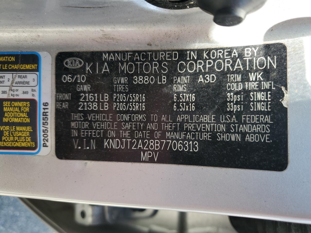2011 KIA SOUL