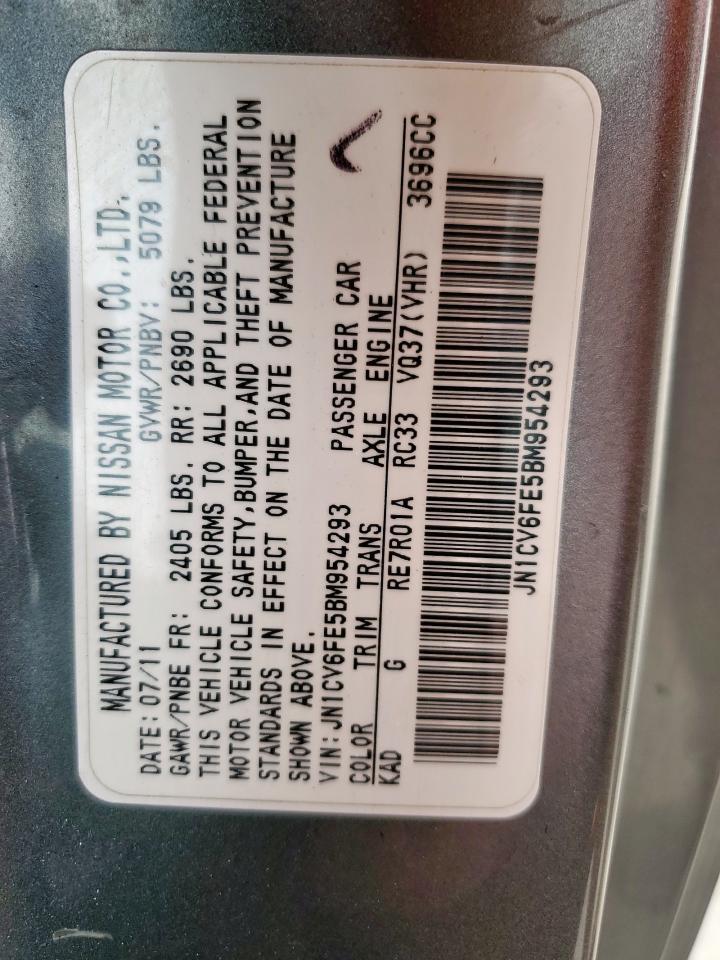 2011 INFINITI G37