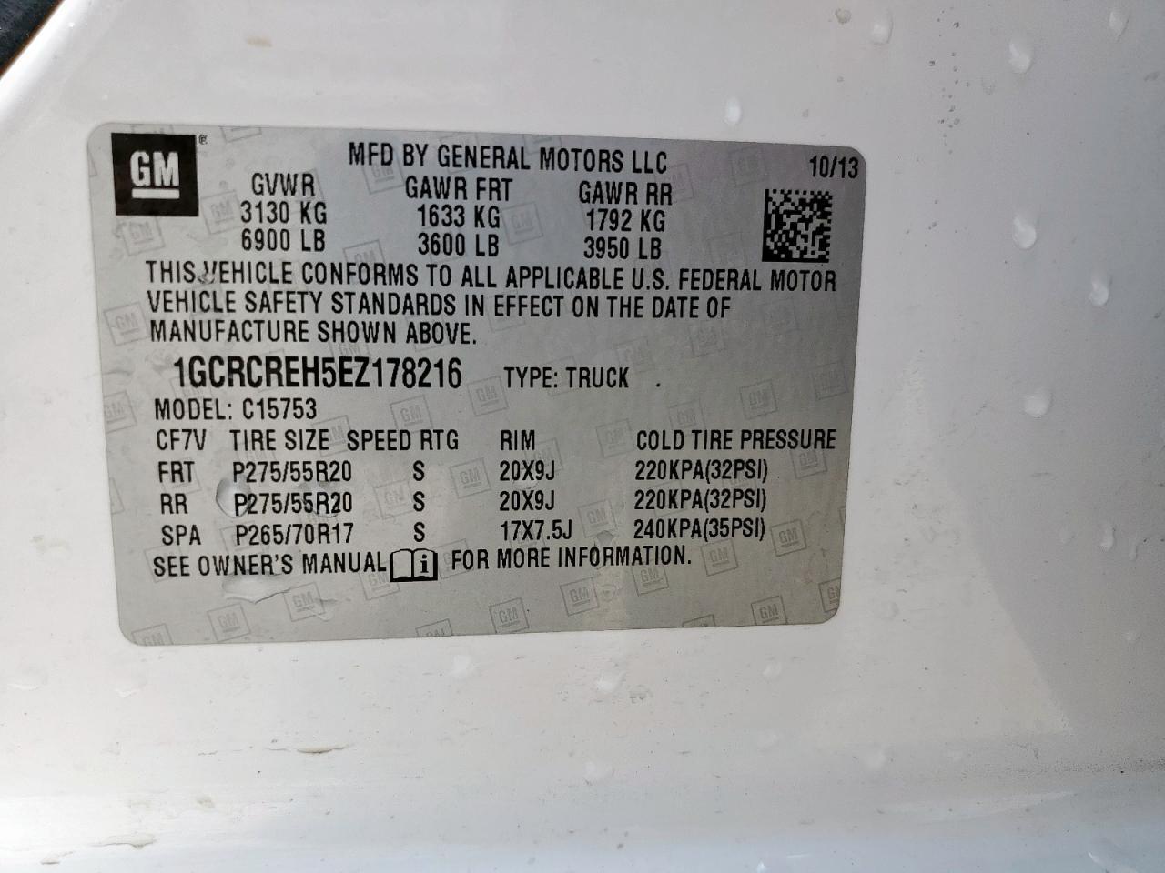 2014 CHEVROLET Silverado