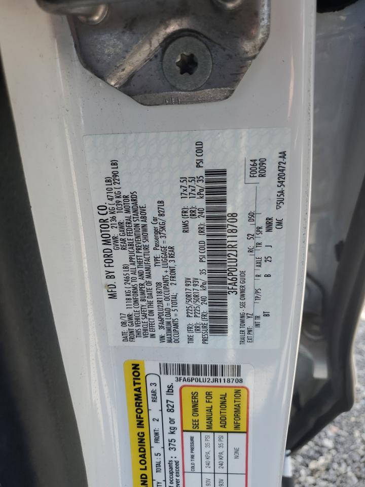 2018 FORD FUSION